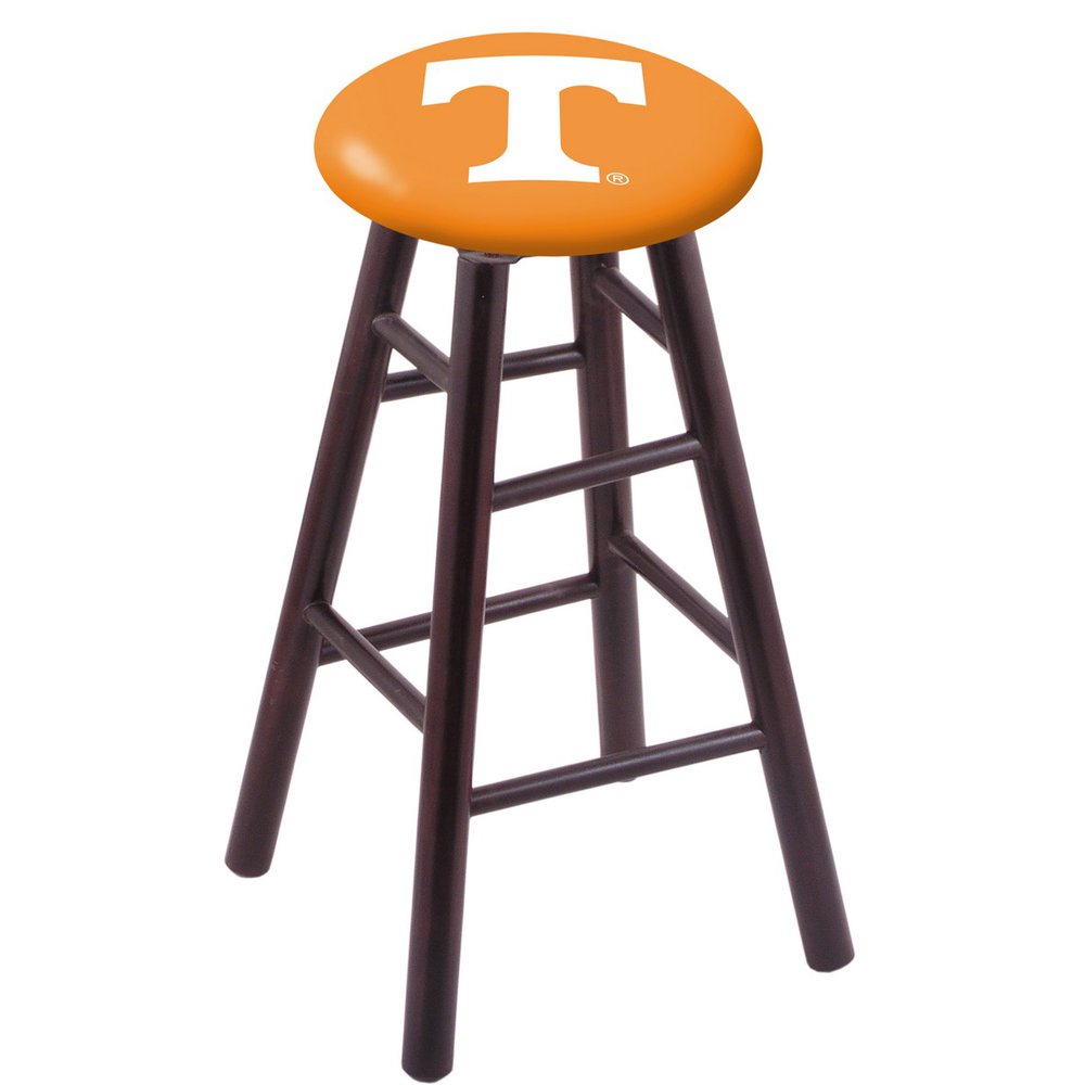 Maple Counter Stool in Dark Cherry Finish with Tennessee Seat