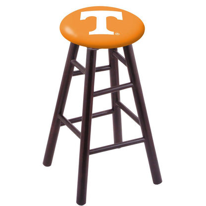 Maple Counter Stool in Dark Cherry Finish with Tennessee Seat