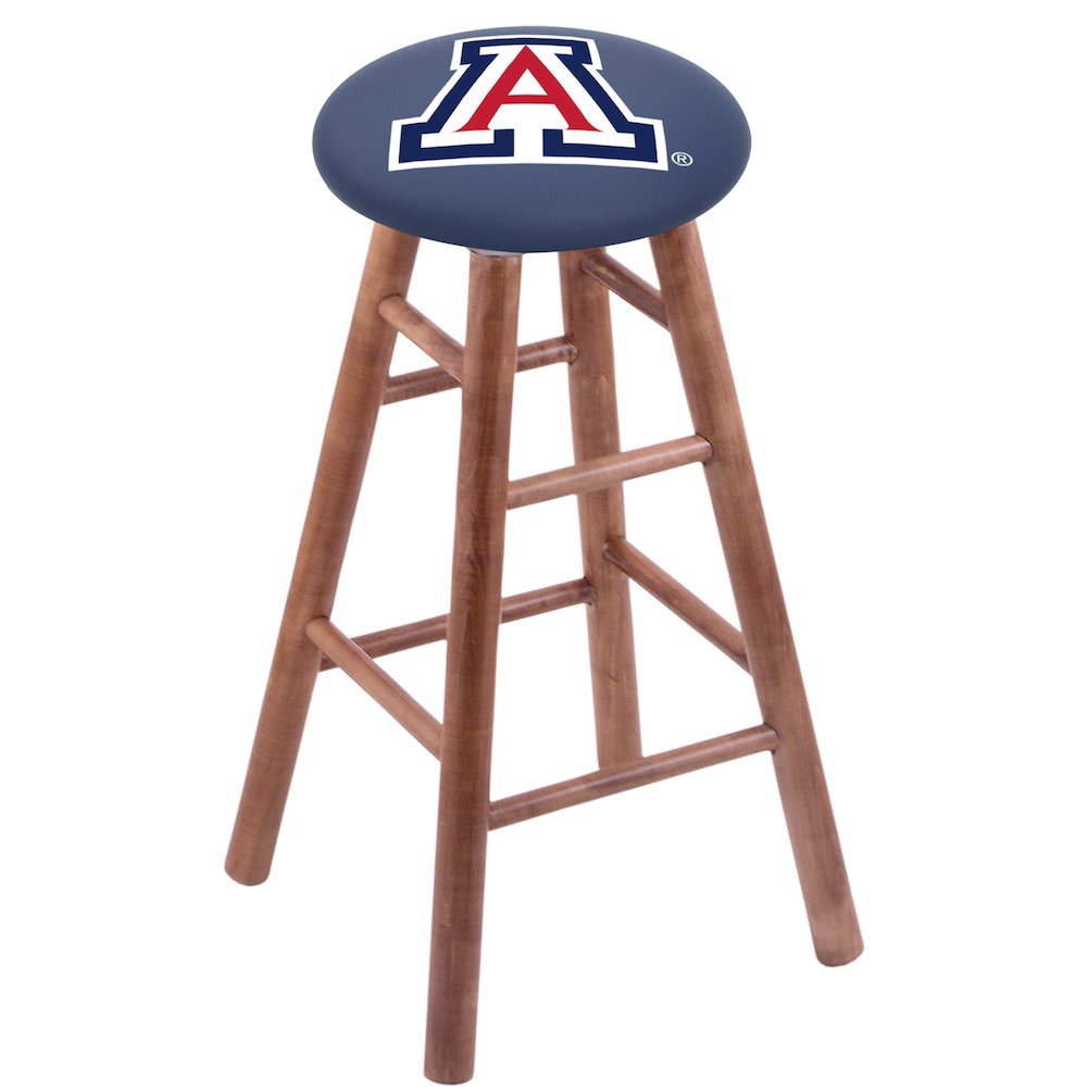 Maple Counter Stool in Medium Finish with Arizona Seat