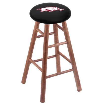 Maple Counter Stool in Medium Finish with Arkansas Seat