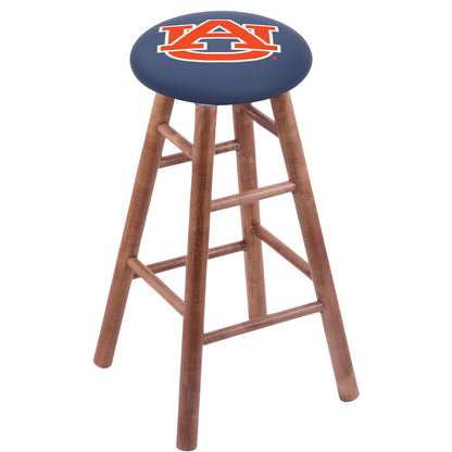 Maple Counter Stool in Medium Finish with Auburn Seat