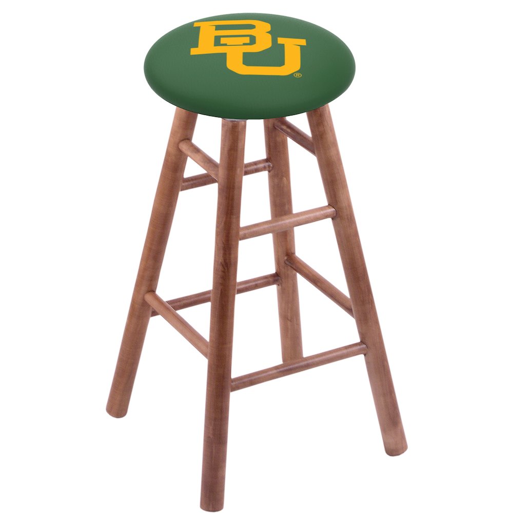 Maple Counter Stool in Medium Finish with Baylor Seat