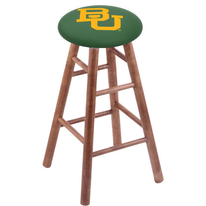 Maple Counter Stool in Medium Finish with Baylor Seat