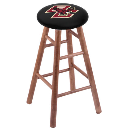 Maple Counter Stool in Medium Finish with Boston College Seat