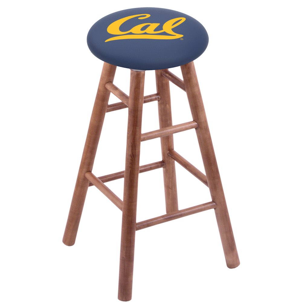 Maple Counter Stool in Medium Finish with Cal Seat