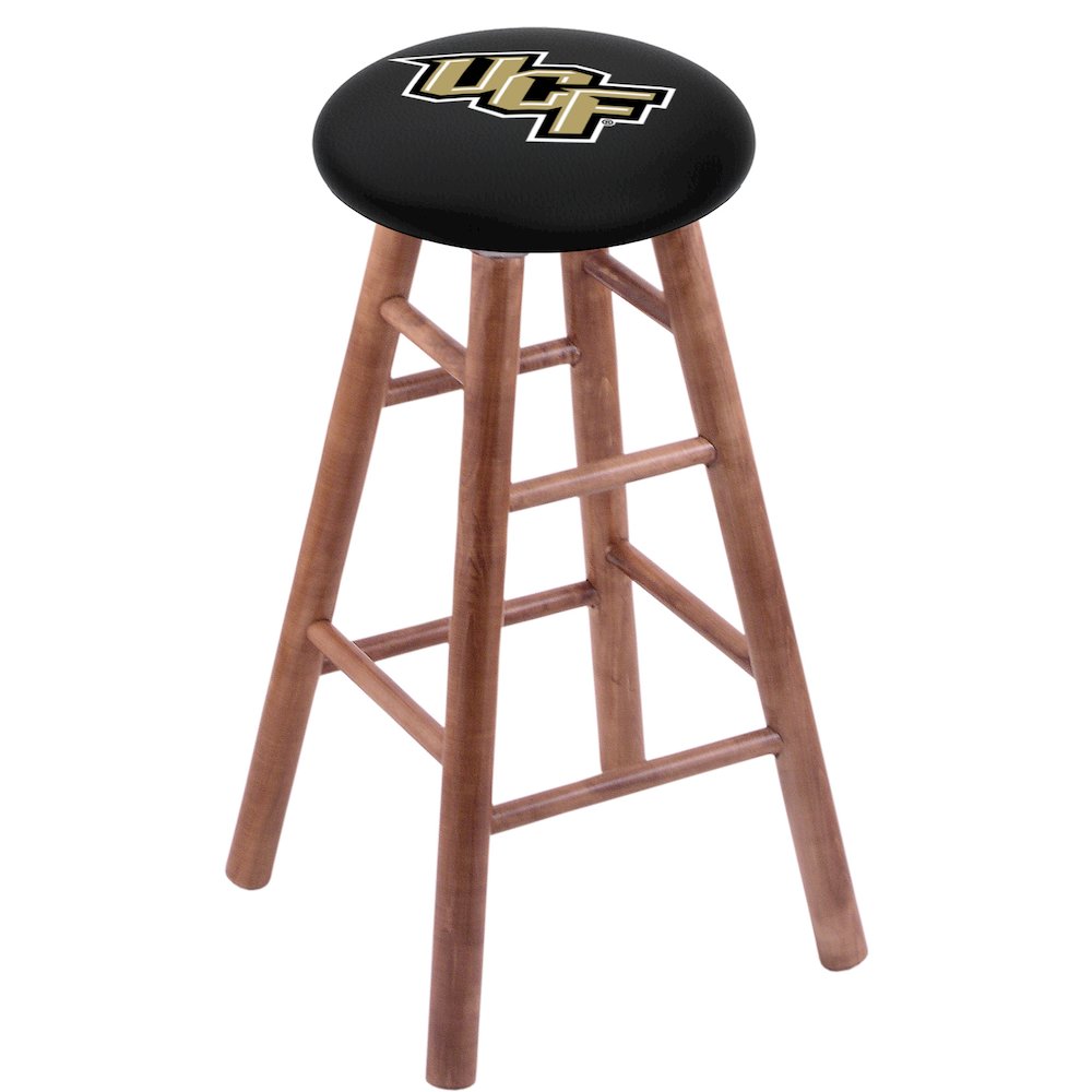 Maple Counter Stool in Medium Finish with Central Florida Seat