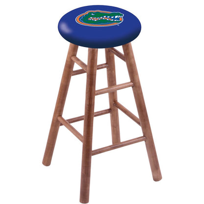 Maple Counter Stool in Medium Finish with Florida Seat