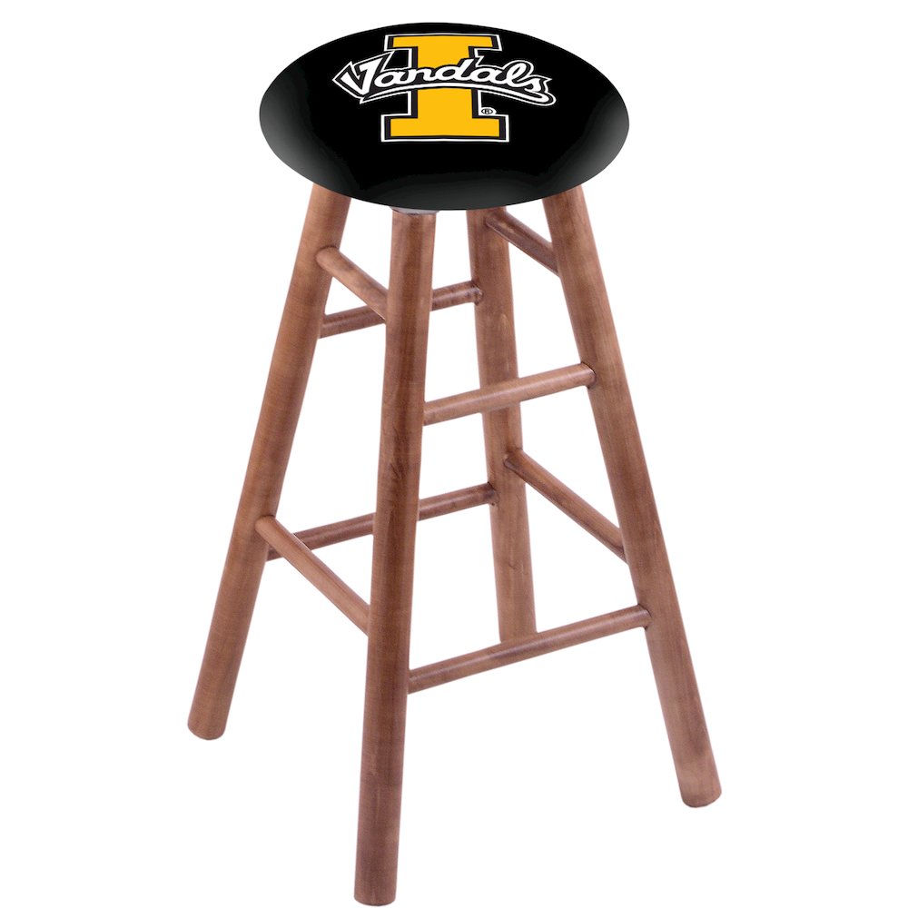 Maple Counter Stool in Medium Finish with Idaho Seat