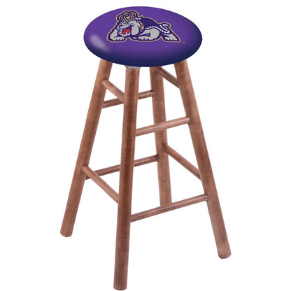 Maple Counter Stool in Medium Finish with James Madison Seat