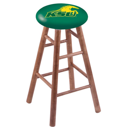 Maple Counter Stool in Medium Finish with Kentucky State University Seat