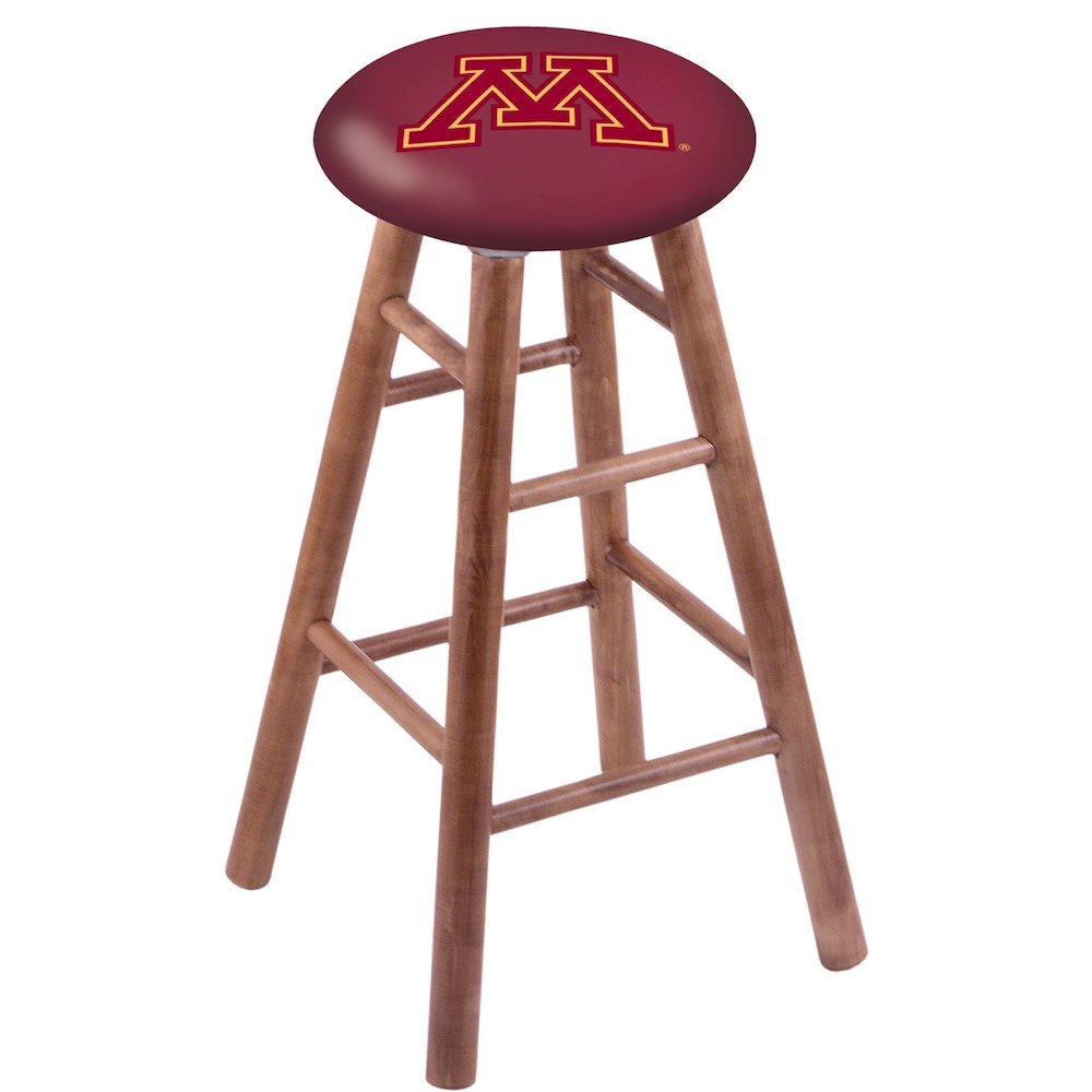 Maple Counter Stool in Medium Finish with Minnesota Seat