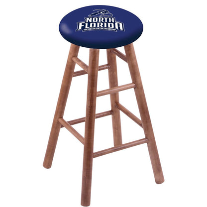 Maple Counter Stool in Medium Finish with North Florida Seat