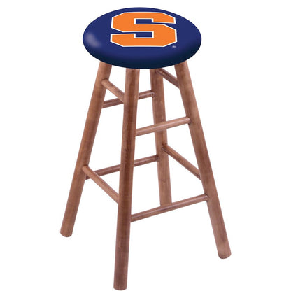 Maple Counter Stool in Medium Finish with Syracuse Seat