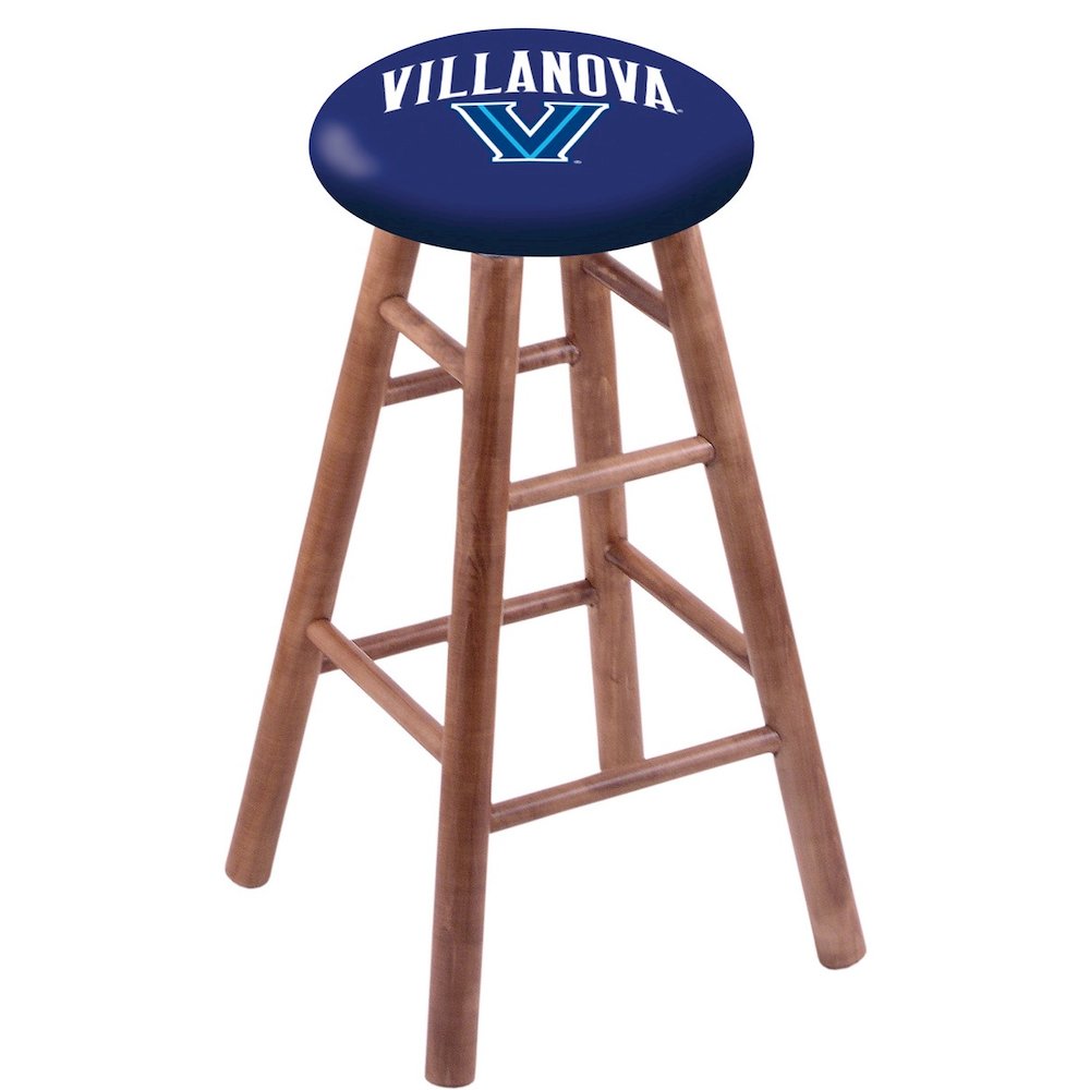 Maple Counter Stool in Medium Finish with Villanova Seat