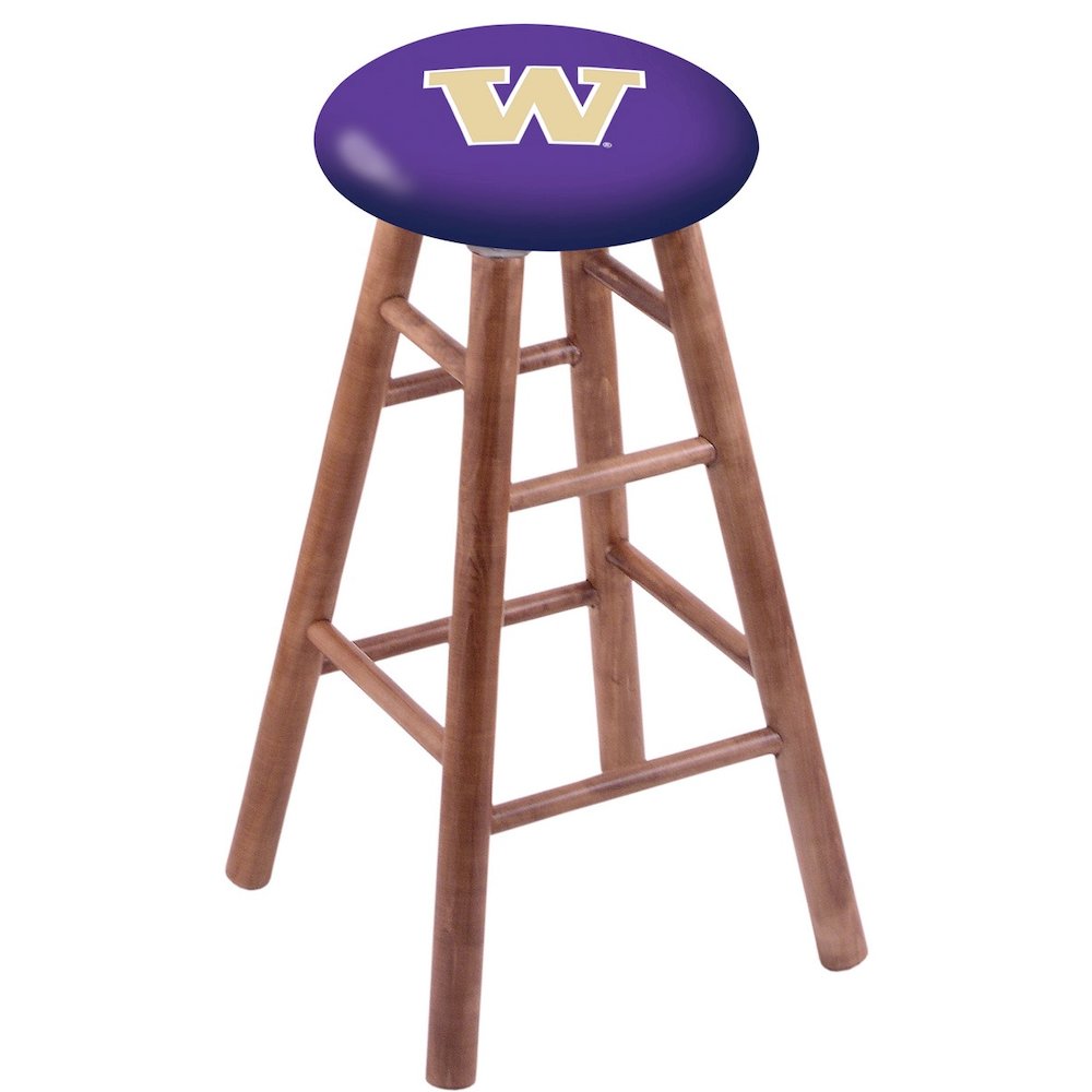 Maple Counter Stool in Medium Finish with Washington Seat