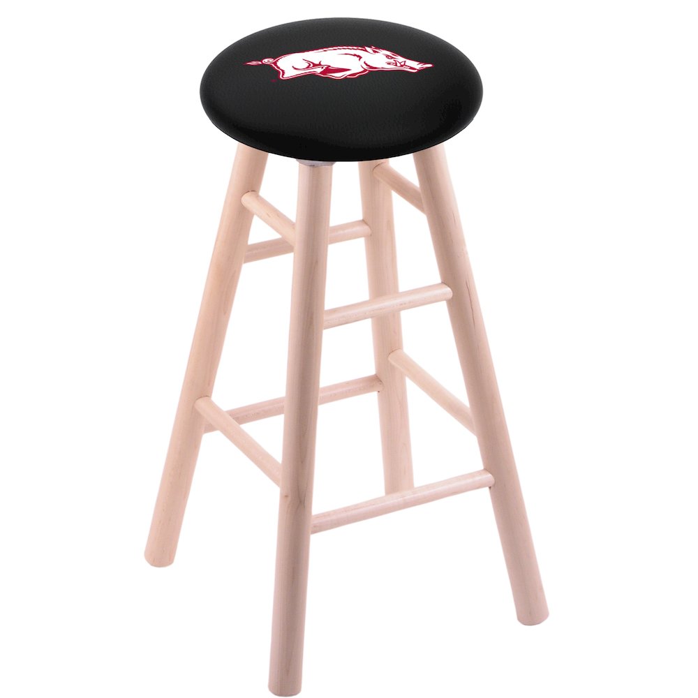 Maple Counter Stool in Natural Finish with Arkansas Seat