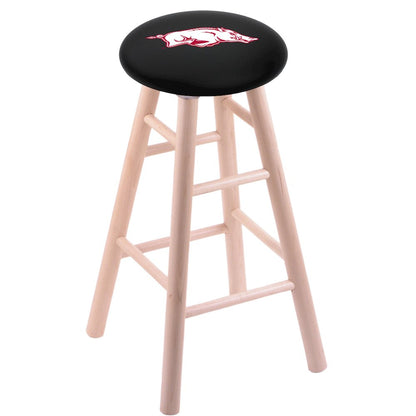Maple Counter Stool in Natural Finish with Arkansas Seat
