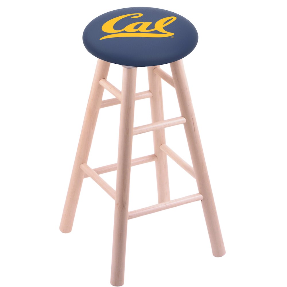 Maple Counter Stool in Natural Finish with Cal Seat