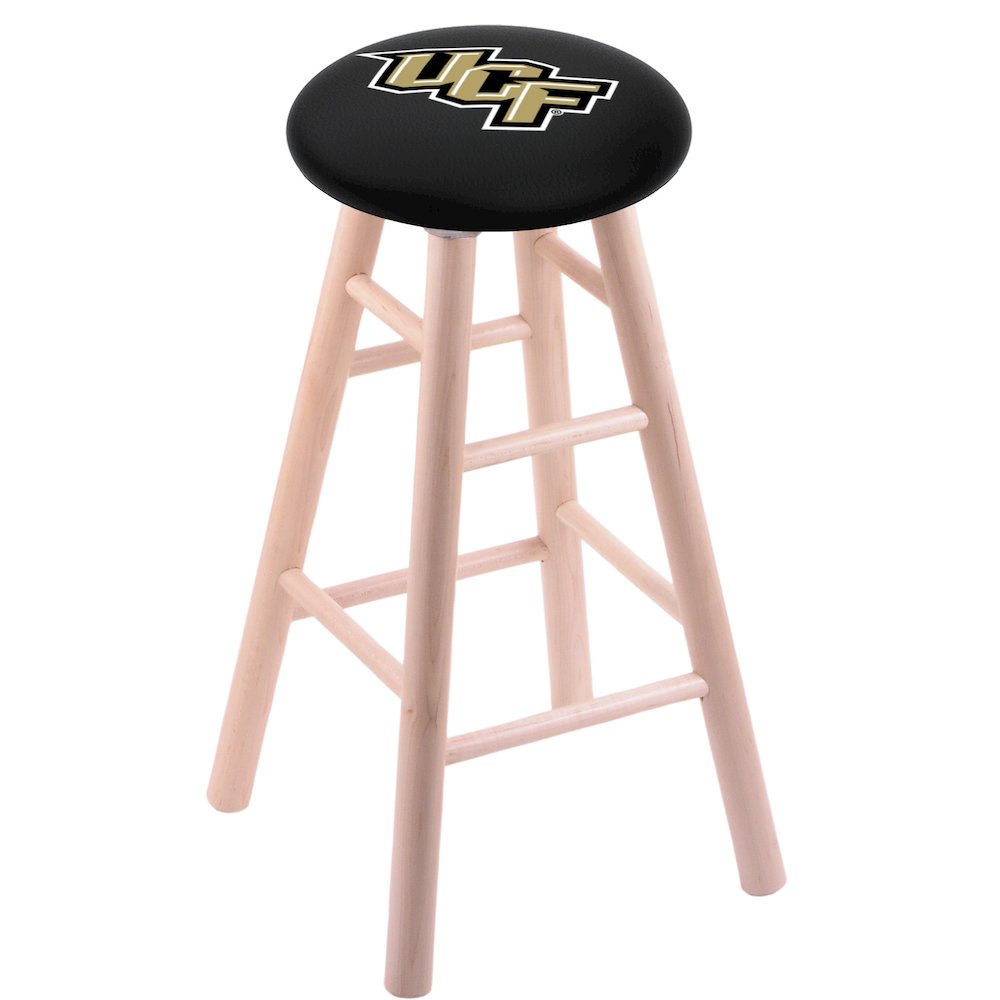 Maple Counter Stool in Natural Finish with Central Florida Seat