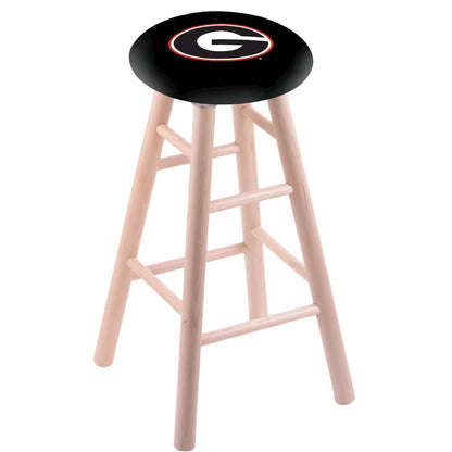 Maple Counter Stool in Natural Finish with Georgia "G" Seat