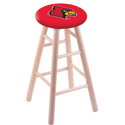 Maple Counter Stool in Natural Finish with Louisville Seat