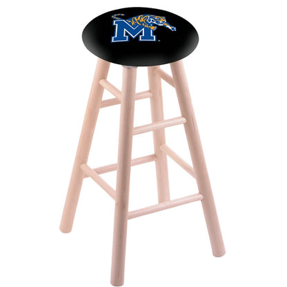 Maple Counter Stool in Natural Finish with Memphis Seat