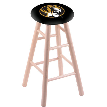 Maple Counter Stool in Natural Finish with Missouri Seat