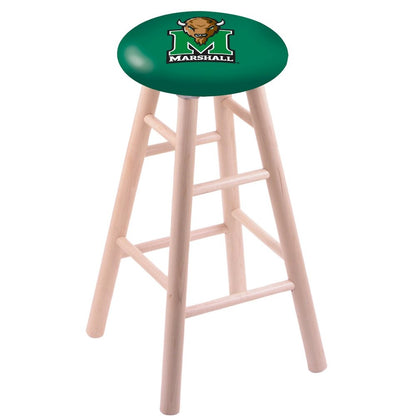 Maple Counter Stool in Natural Finish with Marshall Seat