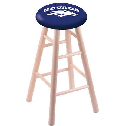 Maple Counter Stool in Natural Finish with Nevada Seat
