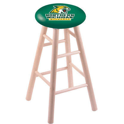 Maple Counter Stool in Natural Finish with Northern Michigan Seat