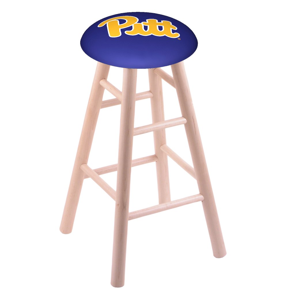Maple Counter Stool in Natural Finish with Pitt Seat