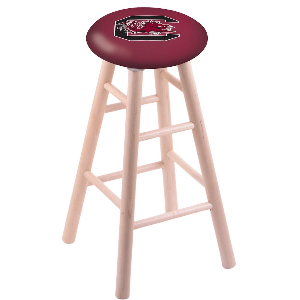 Maple Counter Stool in Natural Finish with South Carolina Seat