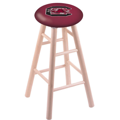 Maple Counter Stool in Natural Finish with South Carolina Seat