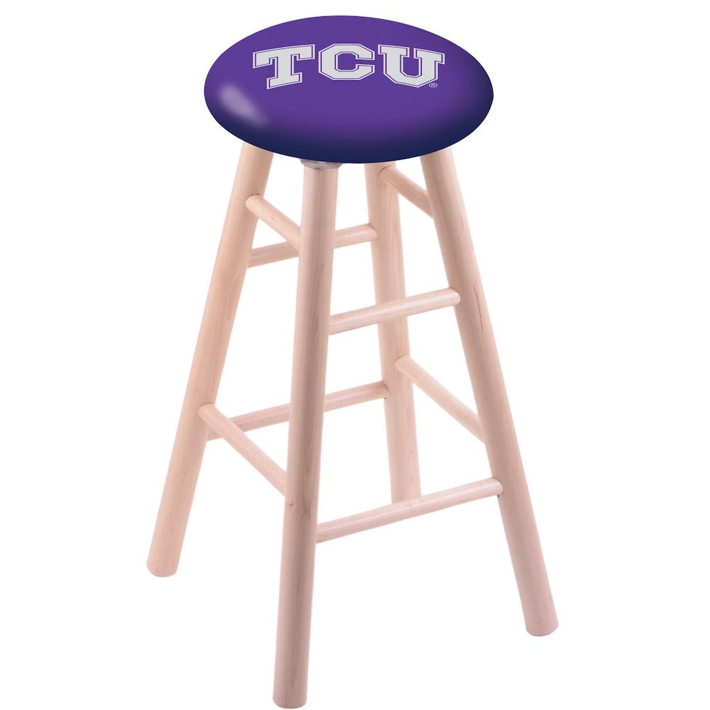 Maple Counter Stool in Natural Finish with TCU Seat