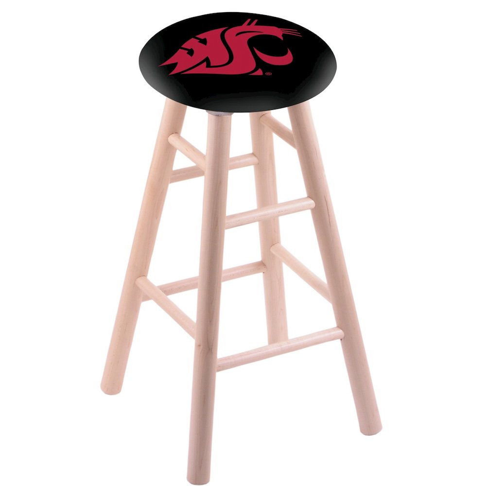 Maple Counter Stool in Natural Finish with Washington State Seat