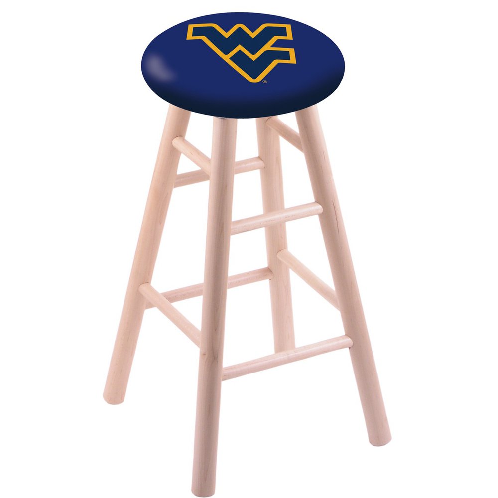 Maple Counter Stool in Natural Finish with West Virginia Seat