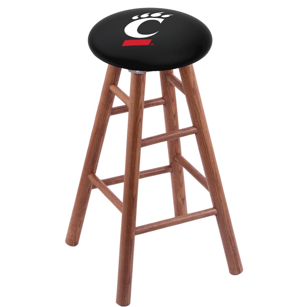Oak Counter Stool in Medium Finish with Cincinnati Seat