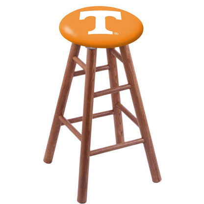 Oak Counter Stool in Medium Finish with Tennessee Seat