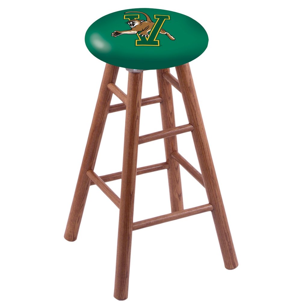 Oak Counter Stool in Medium Finish with Vermont Seat