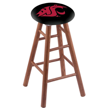 Oak Counter Stool in Medium Finish with Washington State Seat