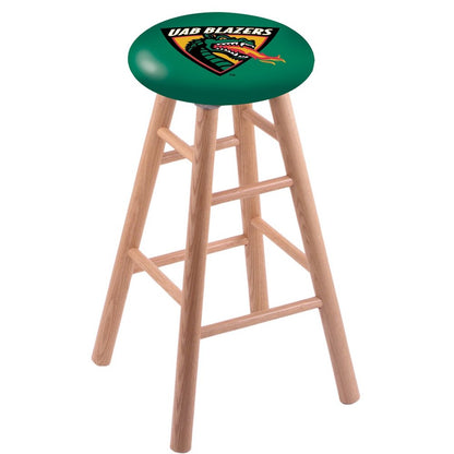 Oak Counter Stool in Natural Finish with UAB Seat