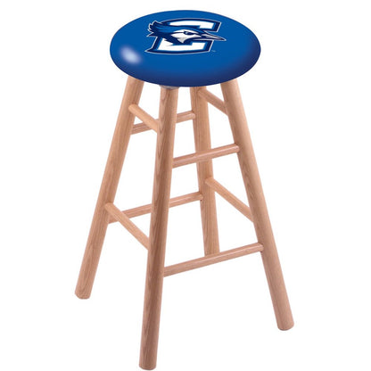 Oak Counter Stool in Natural Finish with Creighton Seat