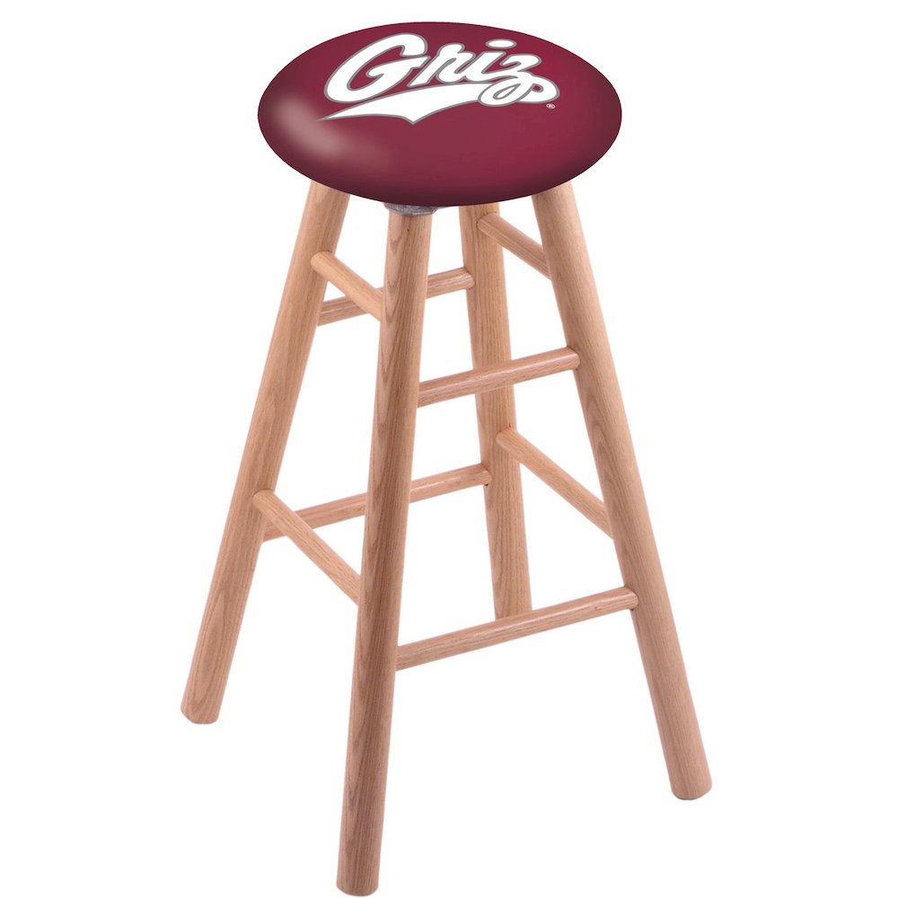 Oak Counter Stool in Natural Finish with Montana Seat