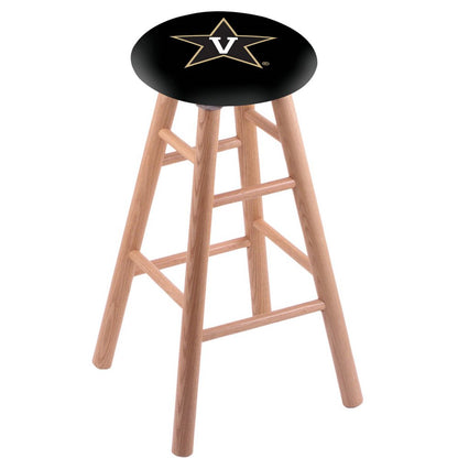Oak Counter Stool in Natural Finish with Vanderbilt Seat