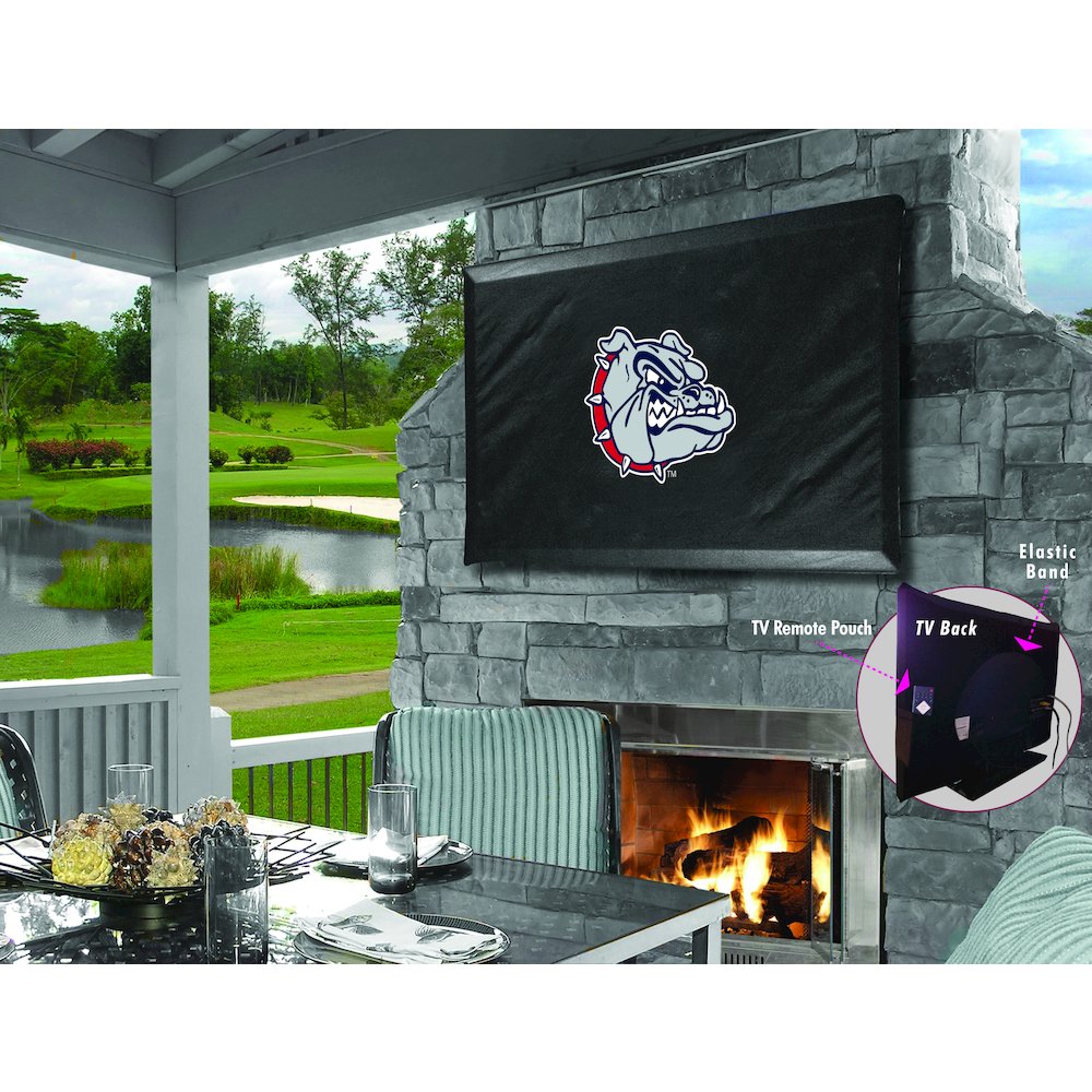 Gonzaga TV Cover (TV sizes 30"-36") by Covers by HBS