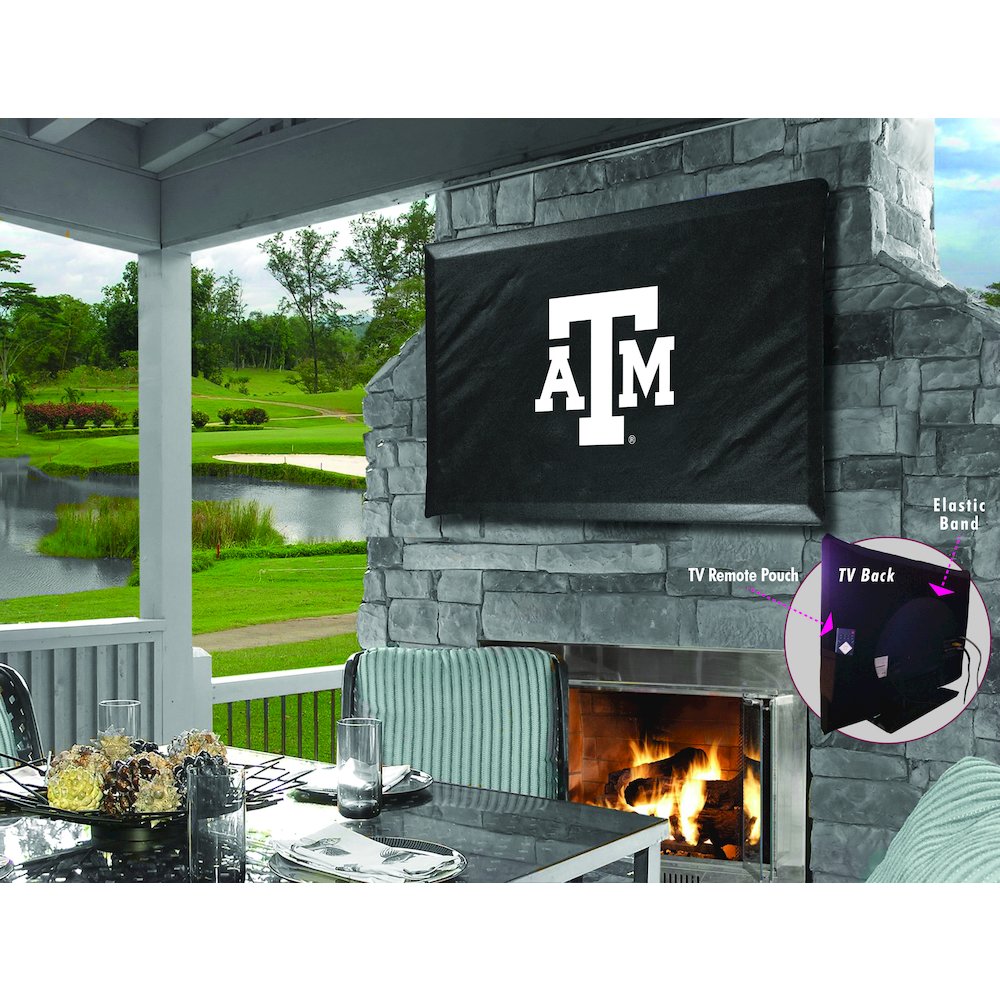 Texas A&M TV Cover (TV sizes 30"-36") by Covers by HBS
