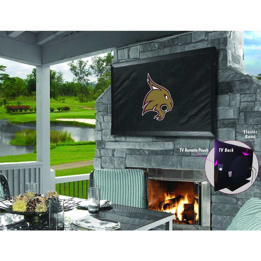 Texas State TV Cover (TV sizes 30"-36") by Covers by HBS