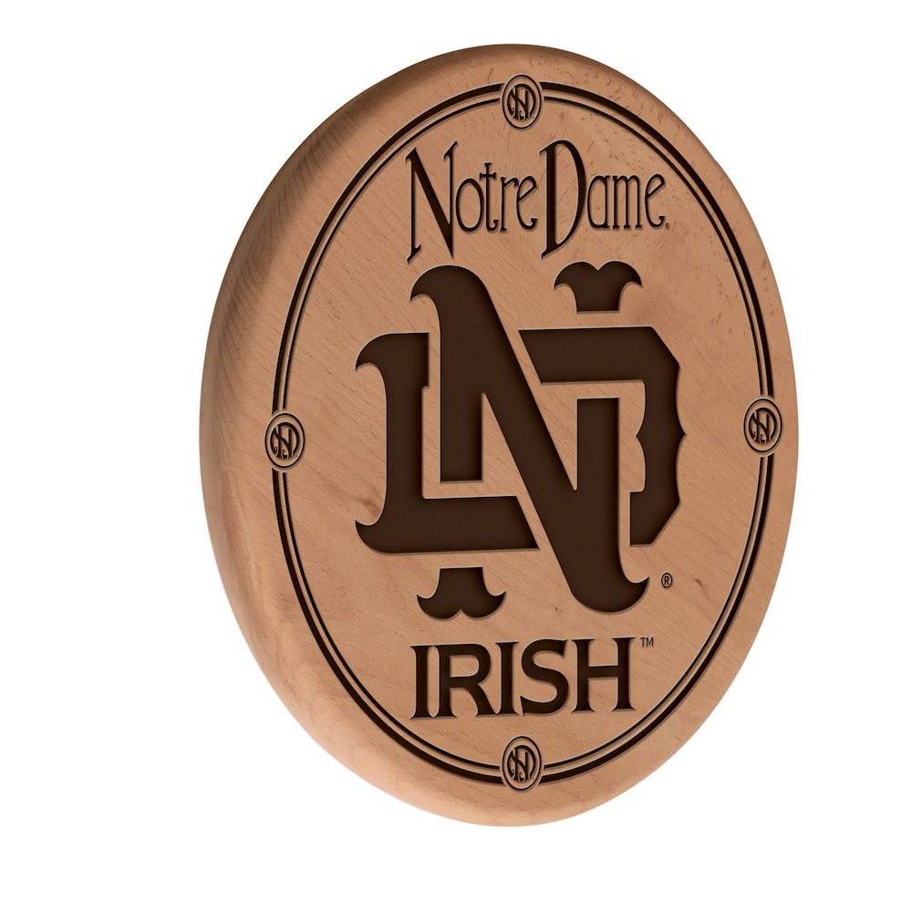 13" Laser Engraved Solid Wood Sign