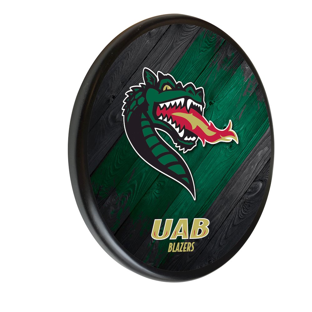 UAB Digitally Printed Wood Sign