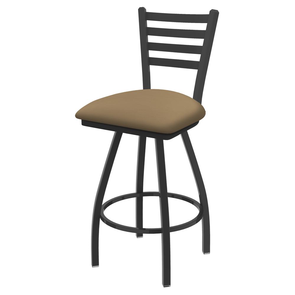 XL 410 Jackie 25" Swivel Counter Stool with Pewter Finish and Canter Sand Seat